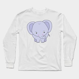 Baby Elephant Long Sleeve T-Shirt